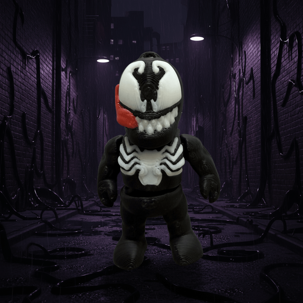 Venom Flexi Figure - Flexi Figures by Fiendworks Studio