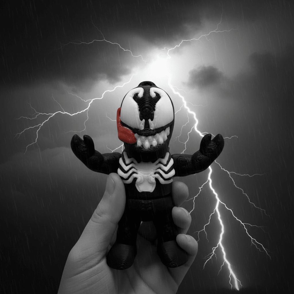 Venom Flexi Figure - Flexi Figures by Fiendworks Studio