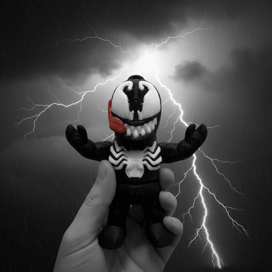Venom Flexi Figure - Flexi Figures by Fiendworks Studio