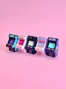 Vintage Arcade Game Clicker | Retro 3D Printed Fidget Toy &amp; Desk Clicker - Fiendworks Studio