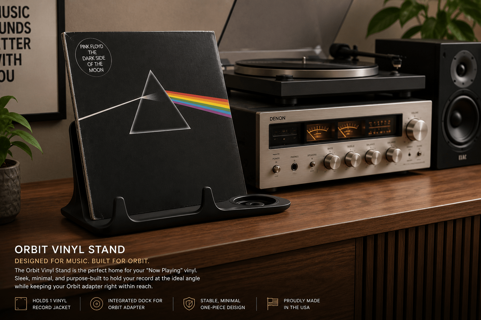 Orbit Now Playing Vinyl Display 