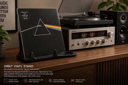 Orbit Now Playing Vinyl Display 