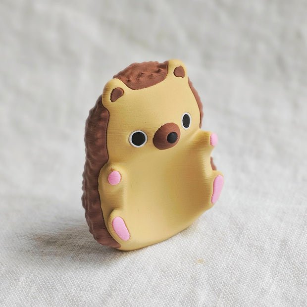 Colorful Hedgehog 3D Pocket Fidget – Stress Relief Stone - Fiendworks Studio