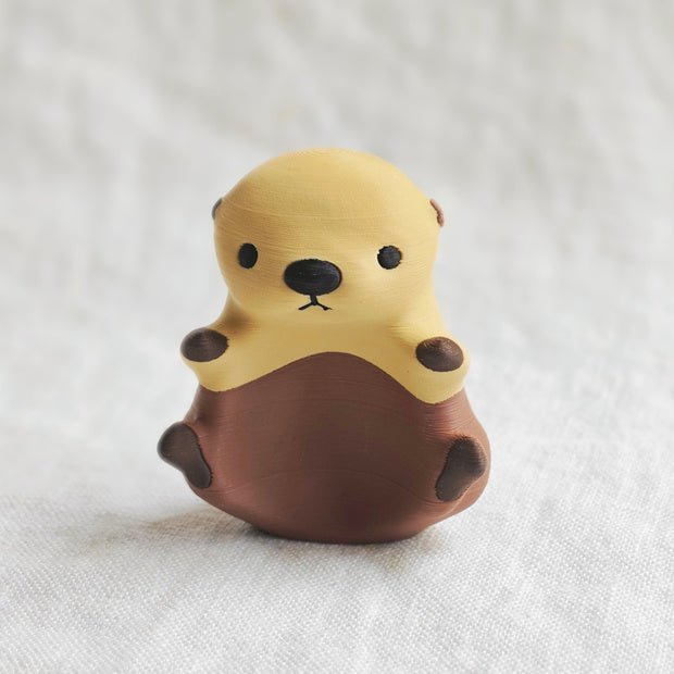 Woodland Worry Stone Trio – 3D Printed Pocket Fidget Bundle - Fiendworks Studio