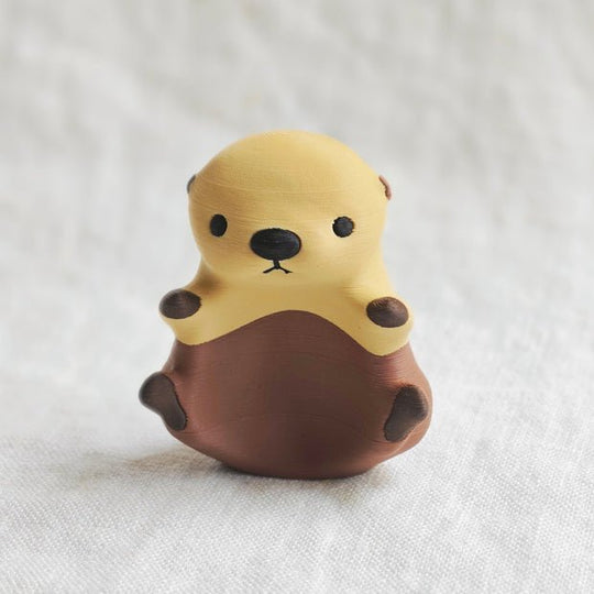 Woodland Worry Stone Trio – 3D Printed Pocket Fidget Bundle - Fiendworks Studio
