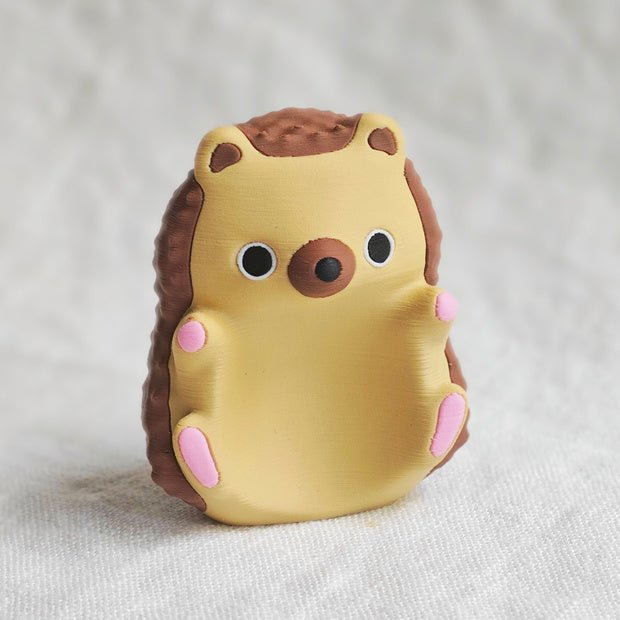 Colorful Hedgehog 3D Pocket Fidget – Stress Relief Stone - Fiendworks Studio