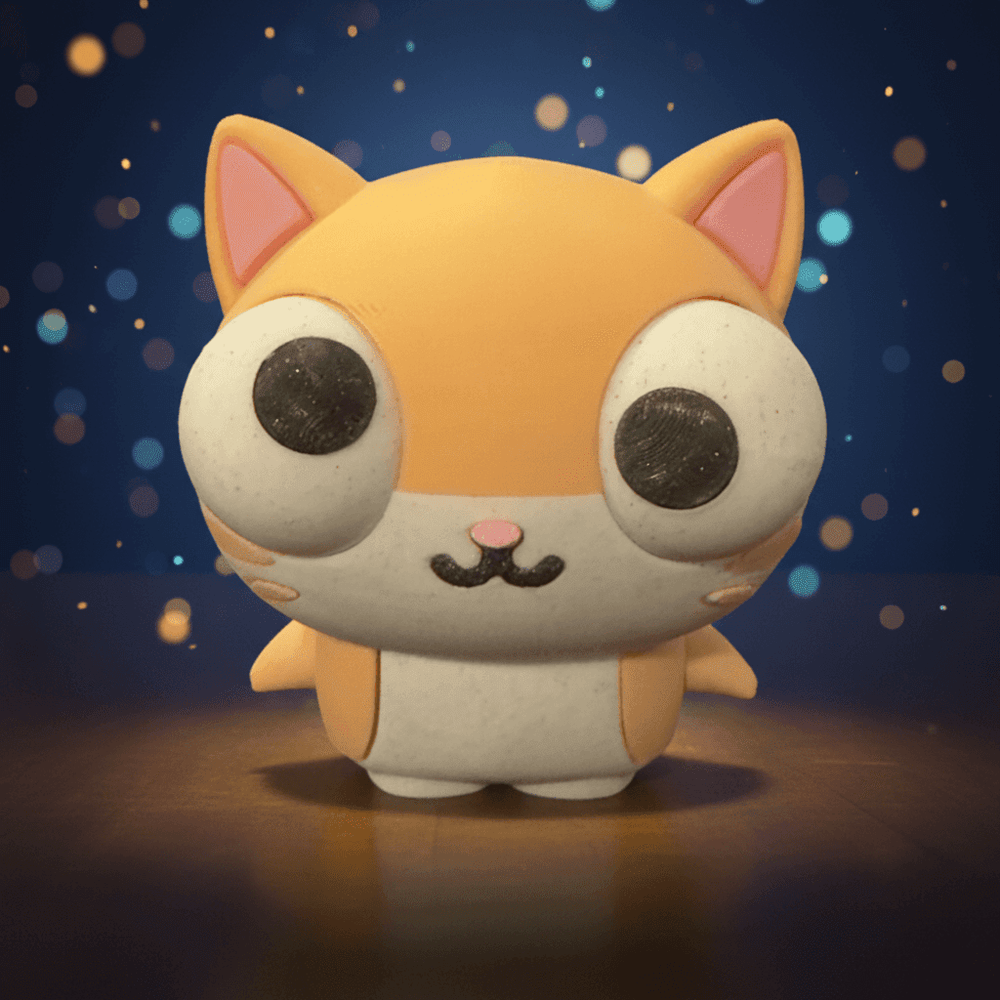 Zoodada Cat Figure - Figurine by Fiendworks Studio