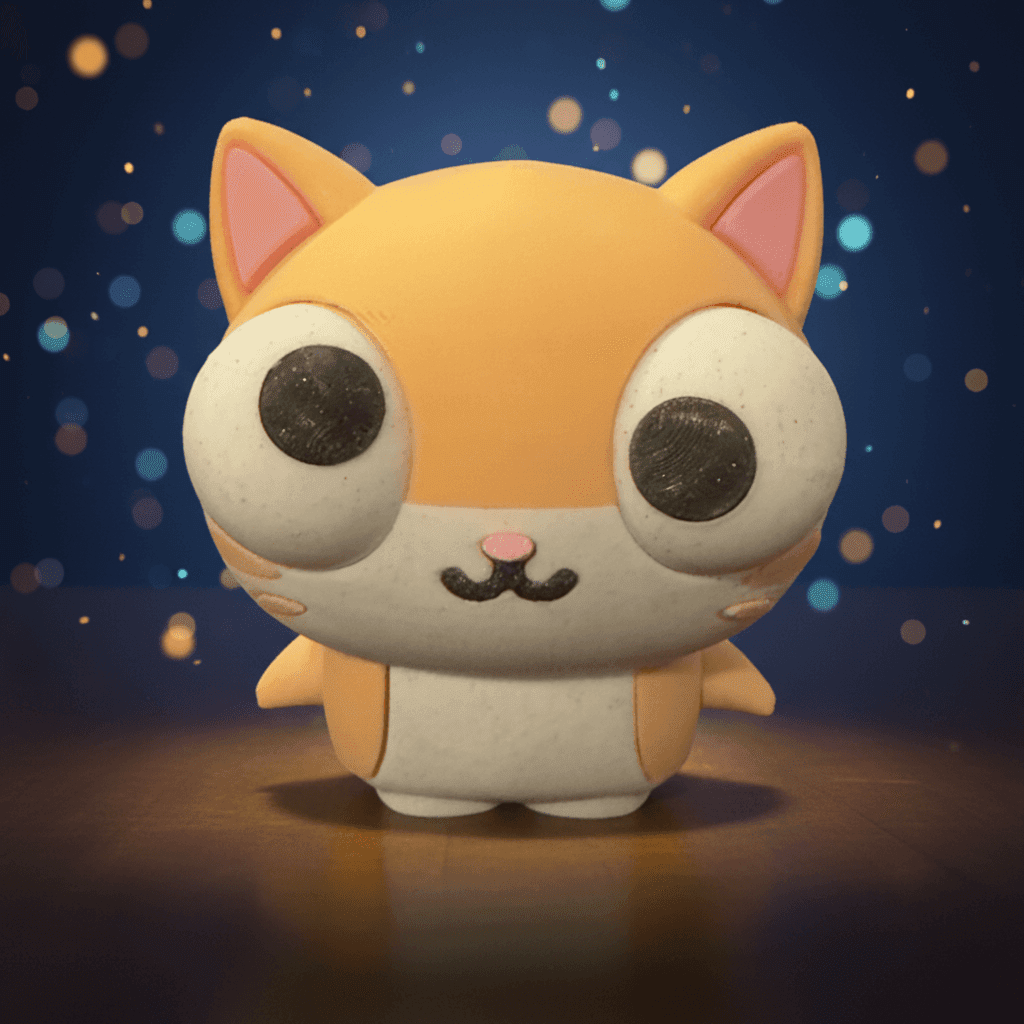 Zoodada Cat Figure - Figurine by Fiendworks Studio