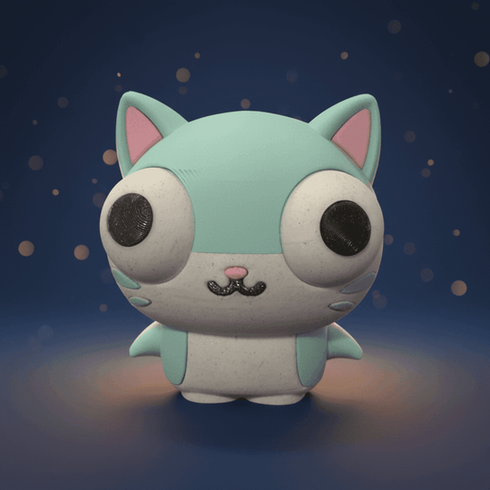 Zoodada Cat Figure - Figurine by Fiendworks Studio